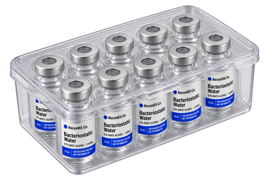 10 mL Bacteriostatic Water — 10-Pack (Carton)