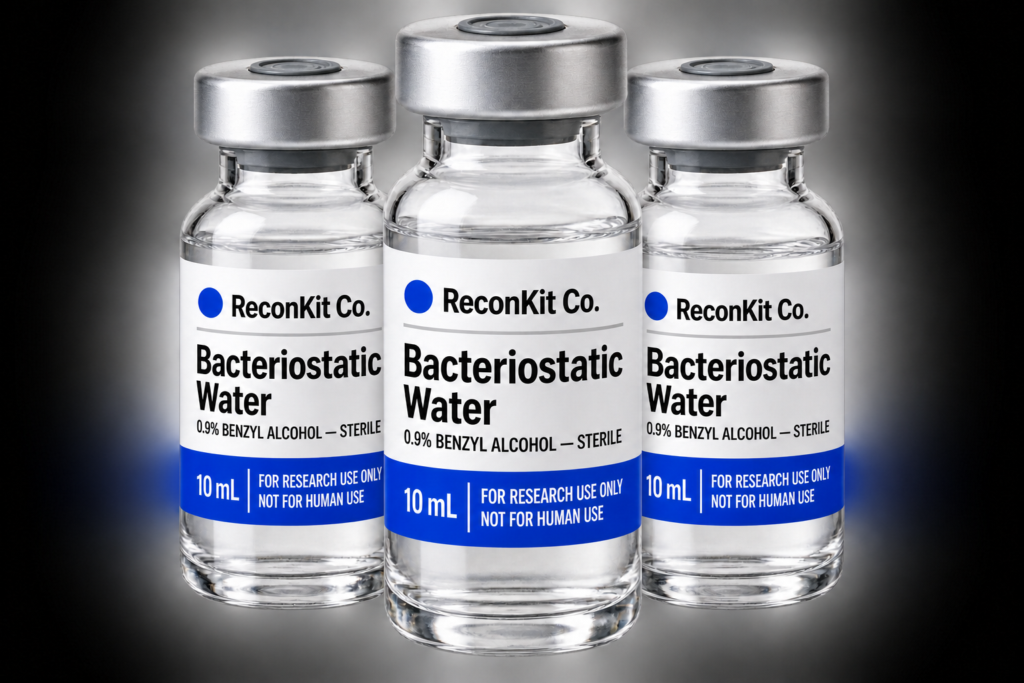 10 mL Bacteriostatic Water — 3 Pack