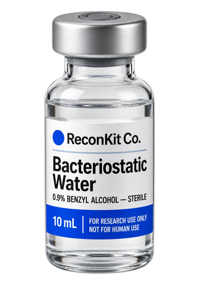 10 mL Bacteriostatic Water — Single Vial